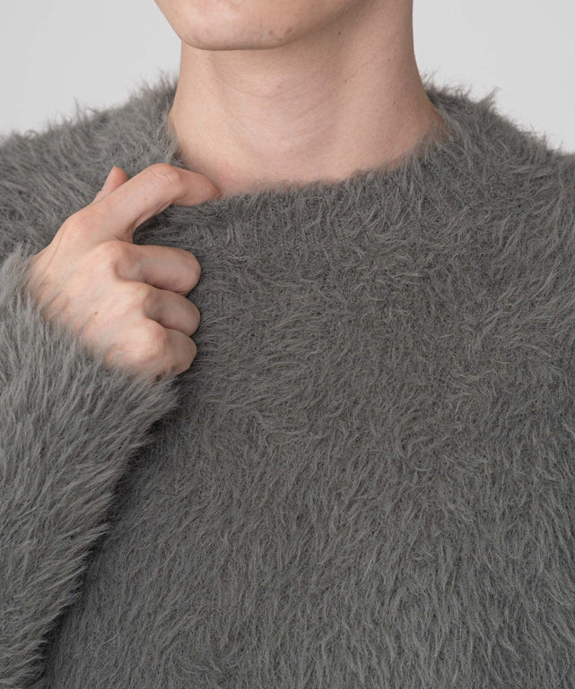 フェザーニットプルオーバー