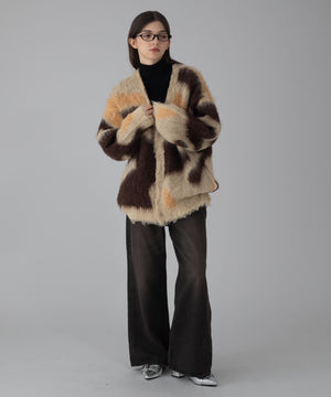 ベージュ モデル：162cmM着用