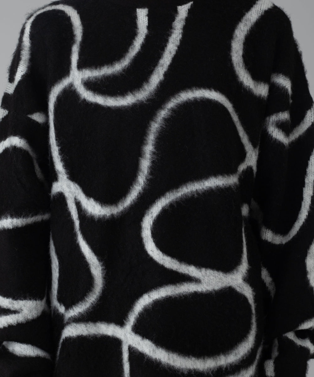 ファジーパターンプルオーバー