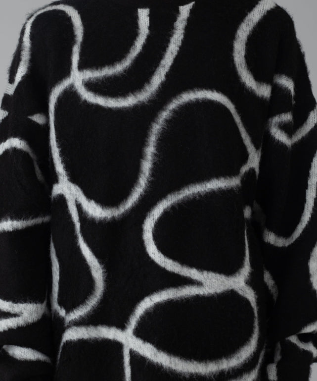 ファジーパターンプルオーバー