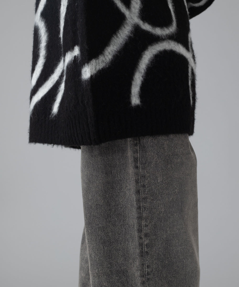 ファジーパターンプルオーバー