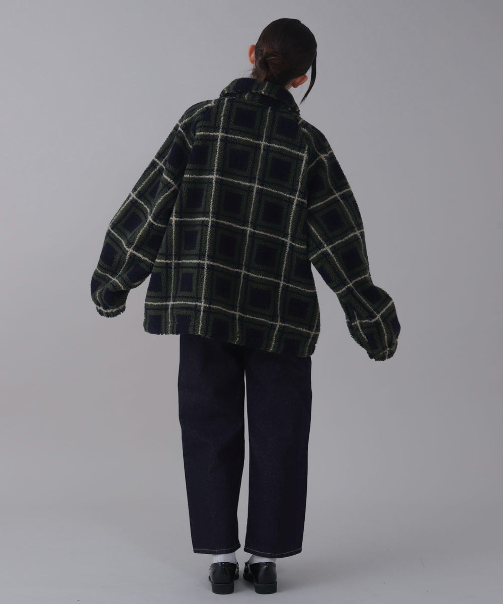 ﾈｲﾋﾞｰﾁｪｯｸ モデル：162cm L着用モデル：162cm L着用