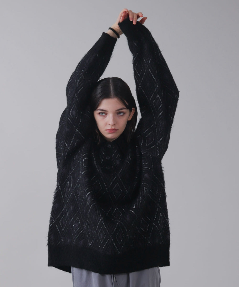 ﾌﾞﾗｯｸ モデル：162cm L着用