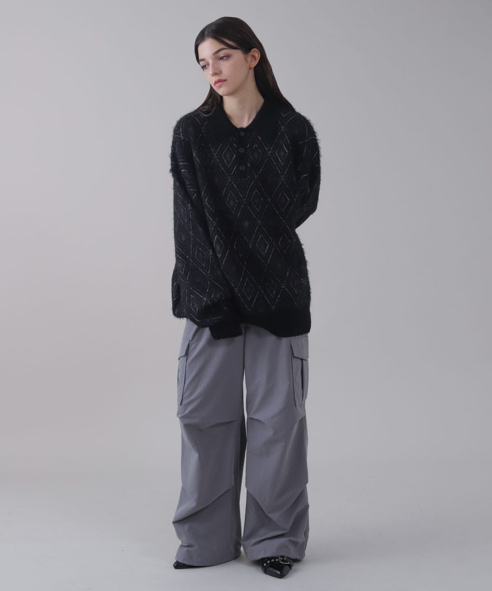 ﾌﾞﾗｯｸ モデル：162cm L着用