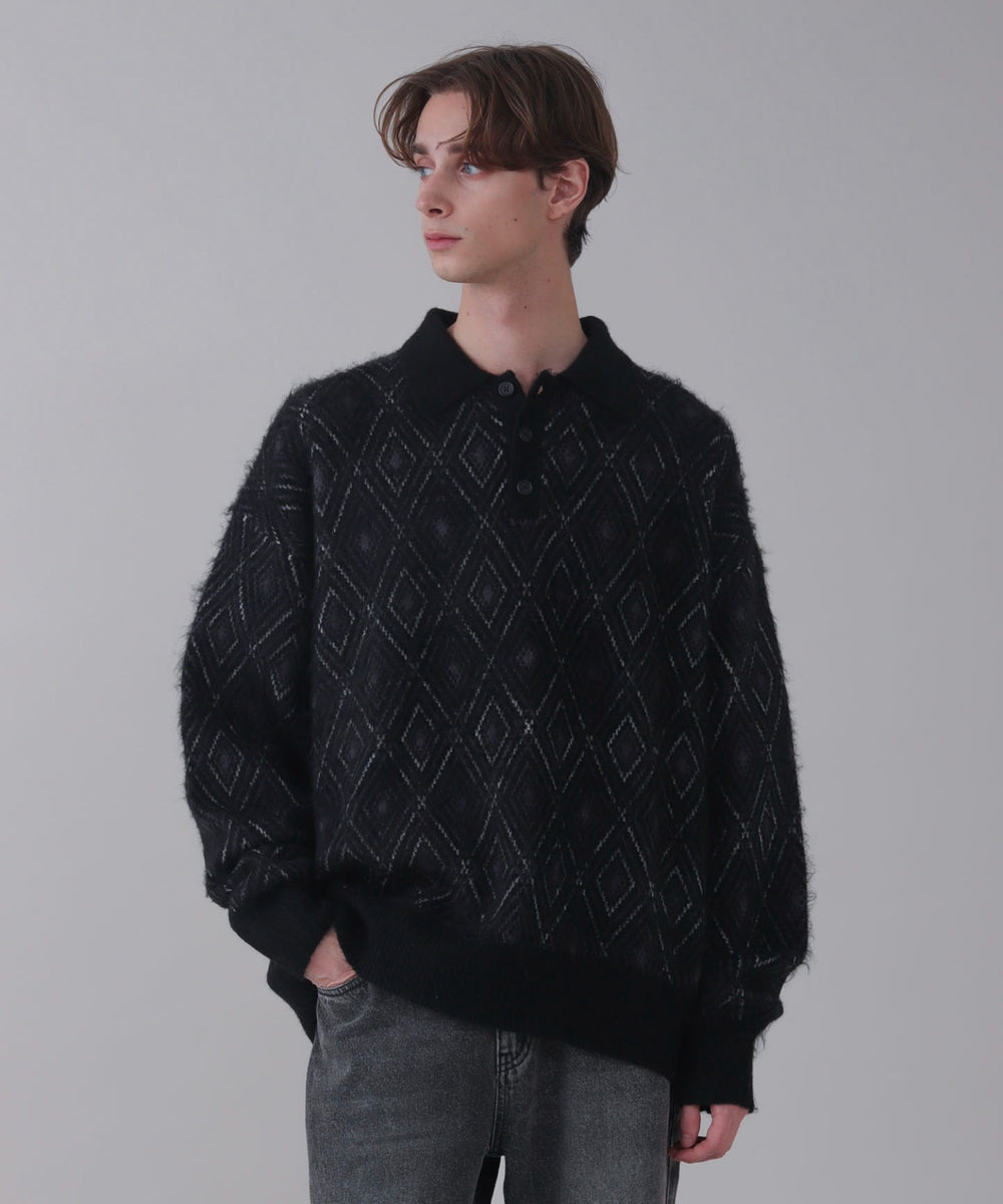 ﾌﾞﾗｯｸ モデル：178cm L着用