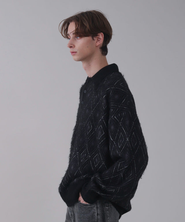 ﾌﾞﾗｯｸ モデル：178cm L着用