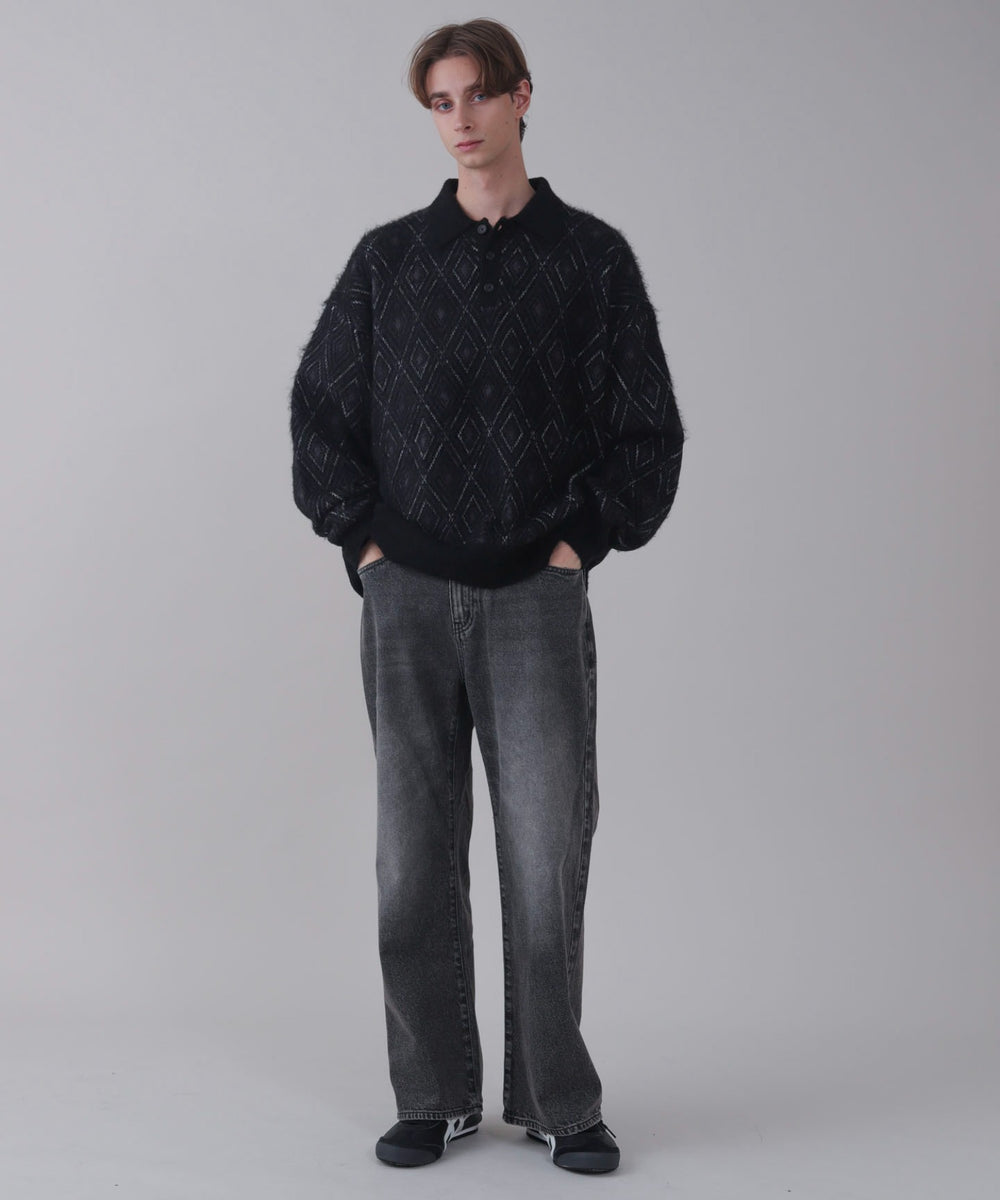 ﾌﾞﾗｯｸ モデル：178cm L着用