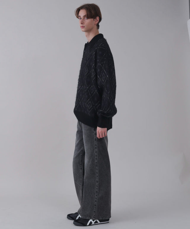 ﾌﾞﾗｯｸ モデル：178cm L着用