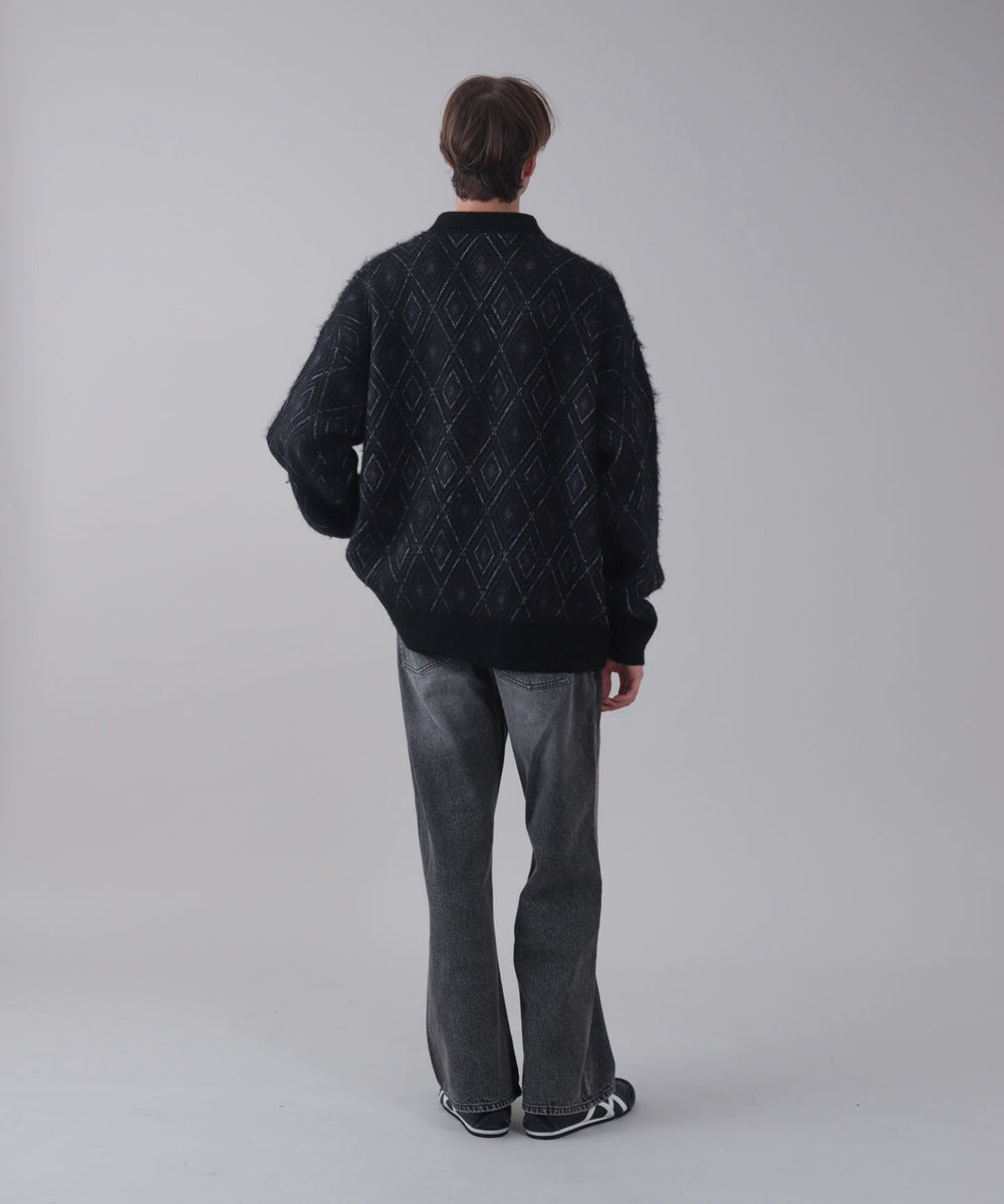 ﾌﾞﾗｯｸ モデル：178cm L着用