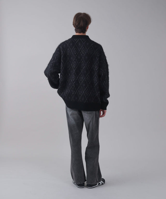 ﾌﾞﾗｯｸ モデル：178cm L着用