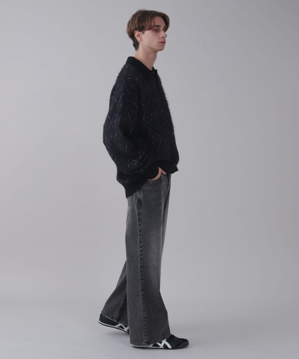 ﾌﾞﾗｯｸ モデル：178cm L着用