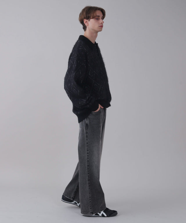 ﾌﾞﾗｯｸ モデル：178cm L着用