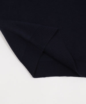 ワンポイント刺繍ニットポロ