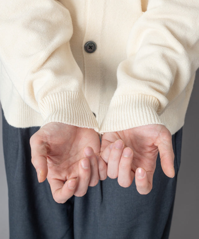 ワンポイントニットシャツ（LS）