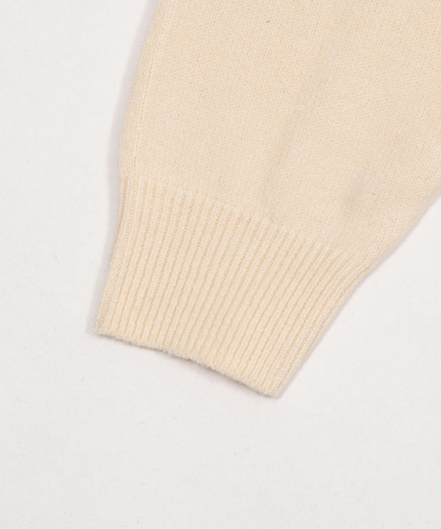 ワンポイントニットシャツ（LS）