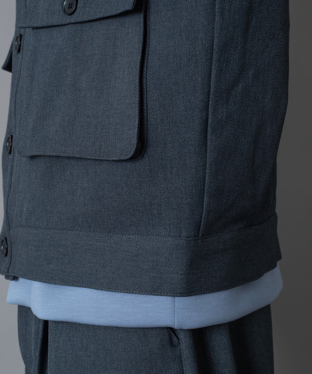 ダブルポケットショートジャケット