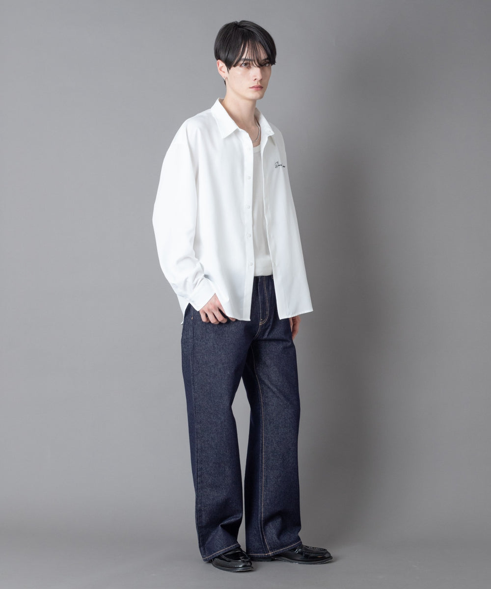 ワンポイントルーズシャツ（LS）