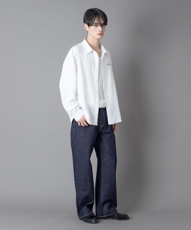 ワンポイントルーズシャツ（LS）