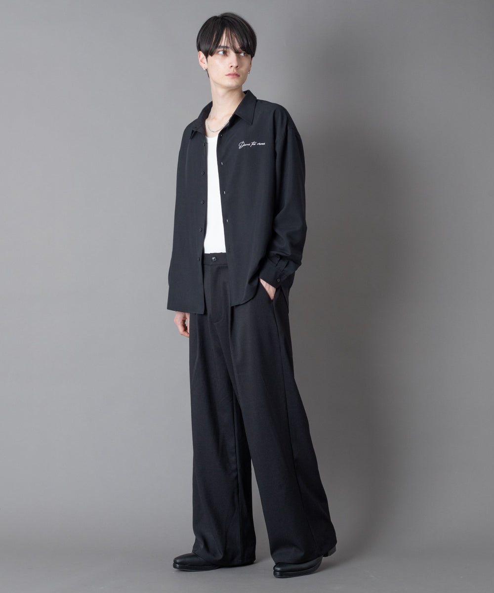 ワンポイントルーズシャツ（LS）