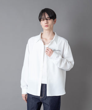 ホワイト モデル：180㎝　L着用