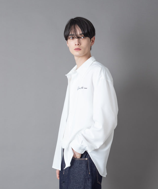 ホワイト モデル：180㎝　L着用