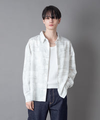 パターンルーズシャツ（LS）