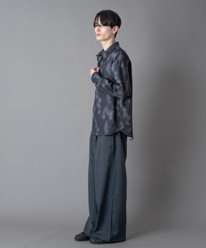 柄1(ブラック/アブスト) モデル：180㎝　L着用