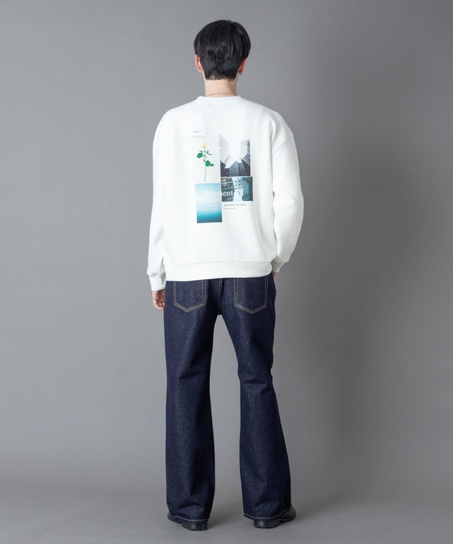 ホワイト モデル：180㎝　L着用