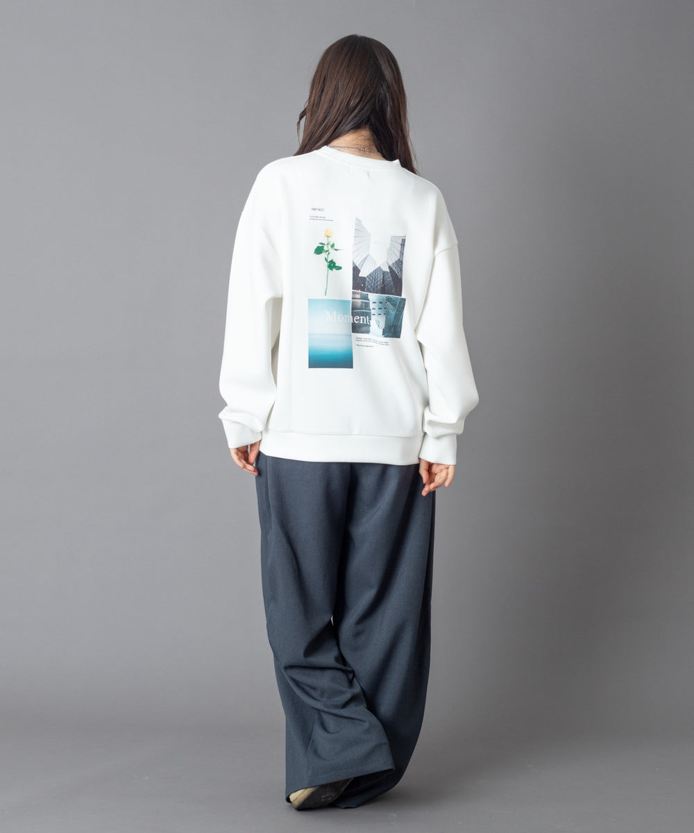 ホワイト モデル：162㎝　M着用