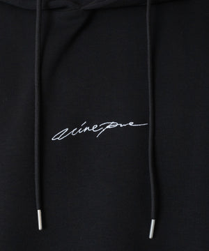 ワンポイントプルパーカー