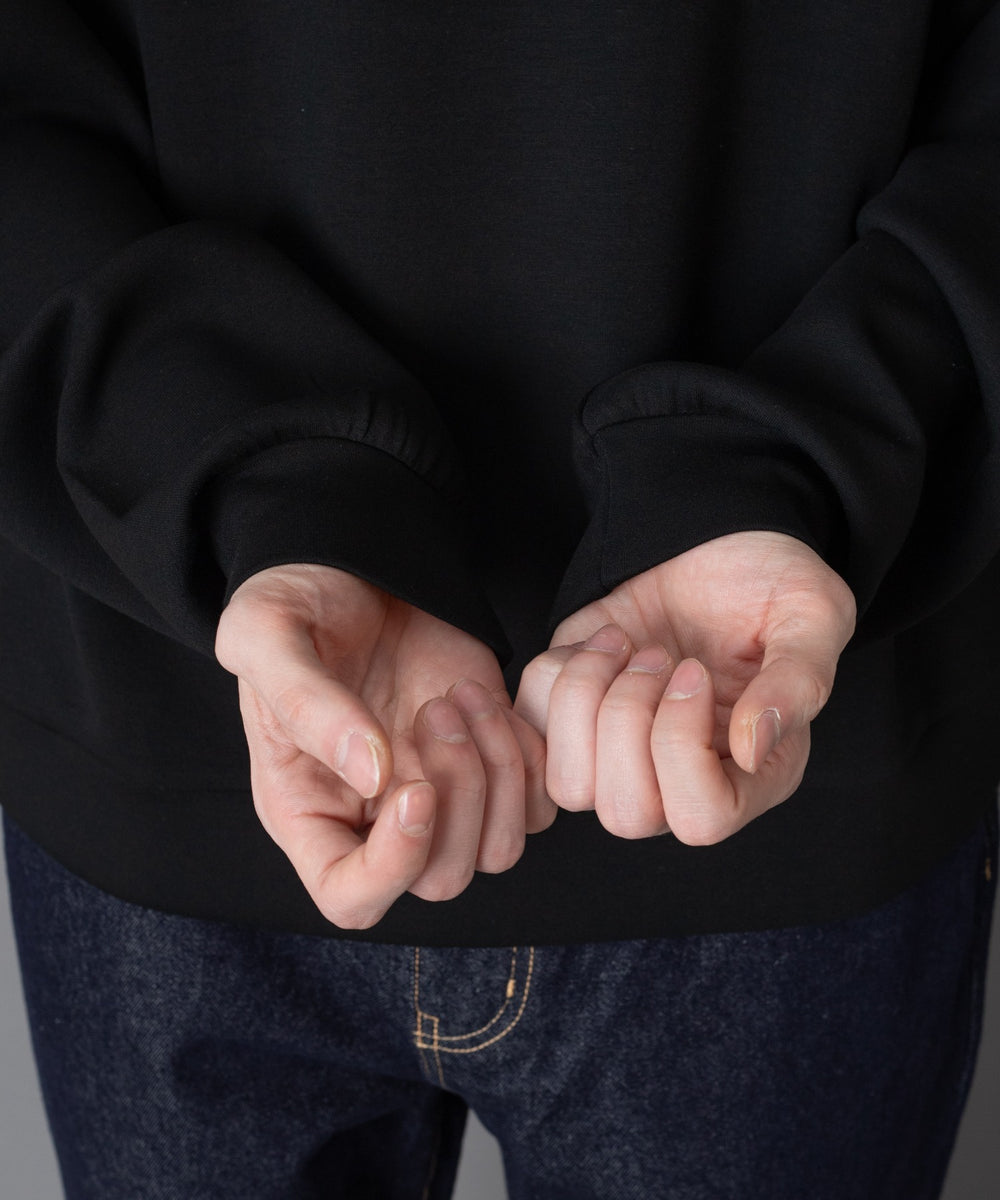 ワンポイントプルパーカー