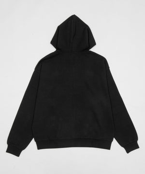 ワンポイントプルパーカー