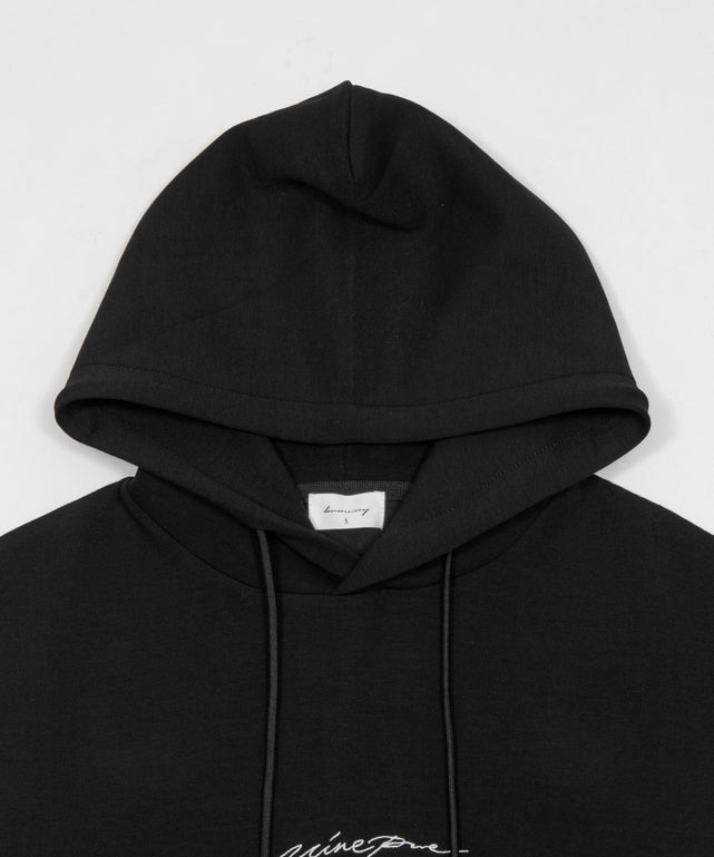 ワンポイントプルパーカー