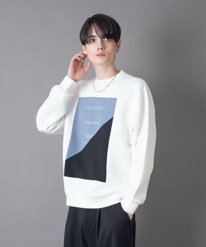 ホワイト モデル：180㎝　L着用