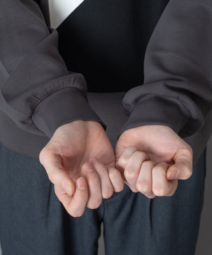 カラーパネルプルオーバー