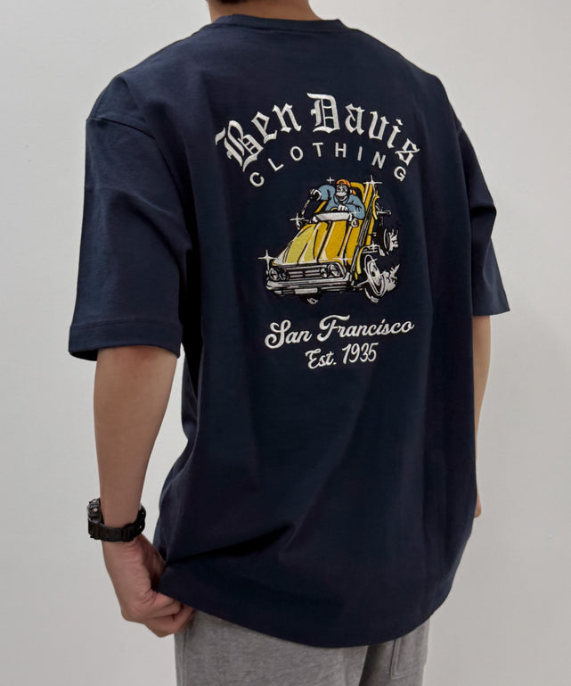 ネイビー モデル：175cm L着用