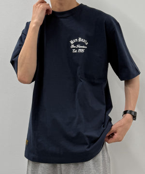 ネイビー モデル：175cm L着用