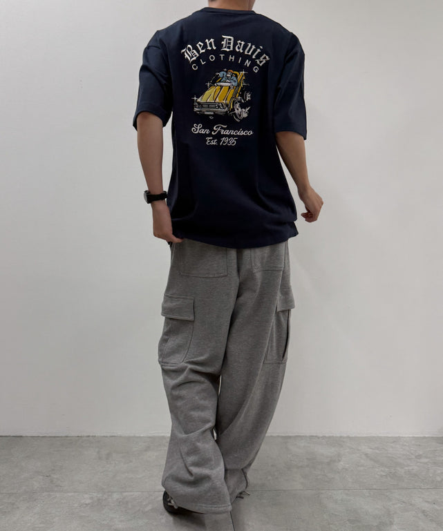 ネイビー モデル：175cm L着用