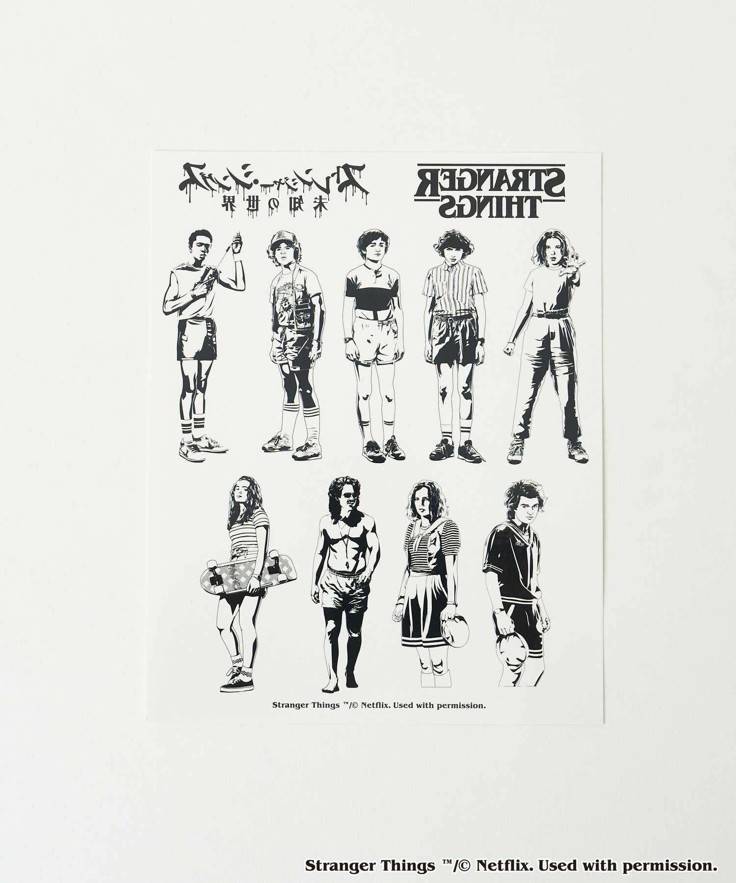 STRANGER THINGSタトゥーシール – WEGO ONLINE STORE