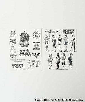 STRANGER　THINGSタトゥーシール