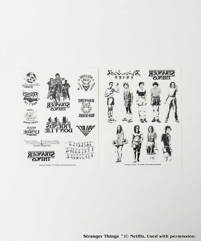STRANGER　THINGSタトゥーシール