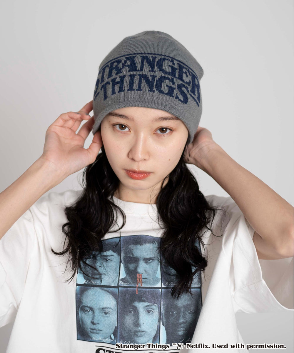 STRANGER THINGSロゴシングルニットワッチ – WEGO ONLINE STORE