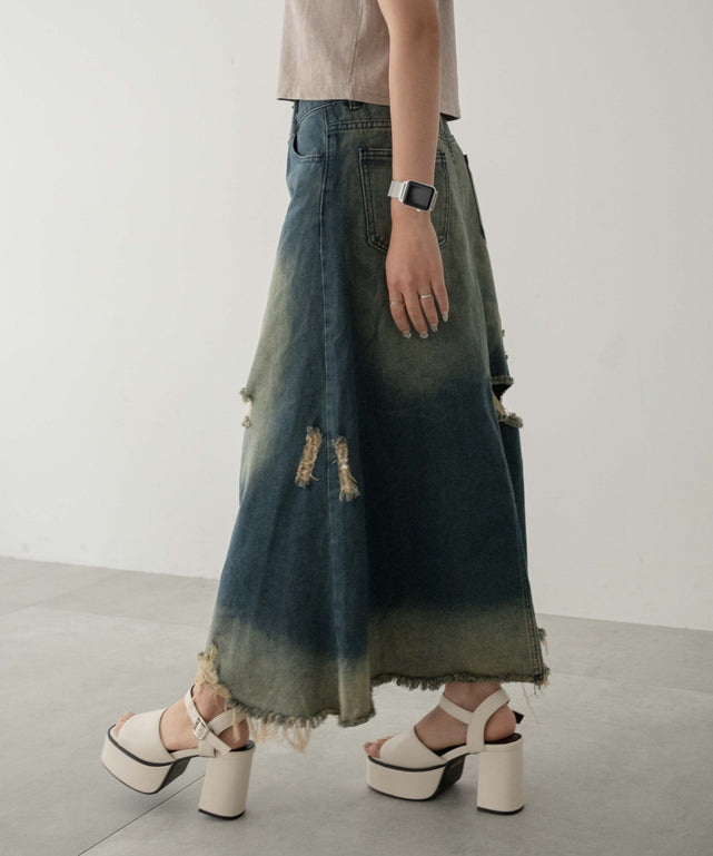 デニム モデル：155cm F着用