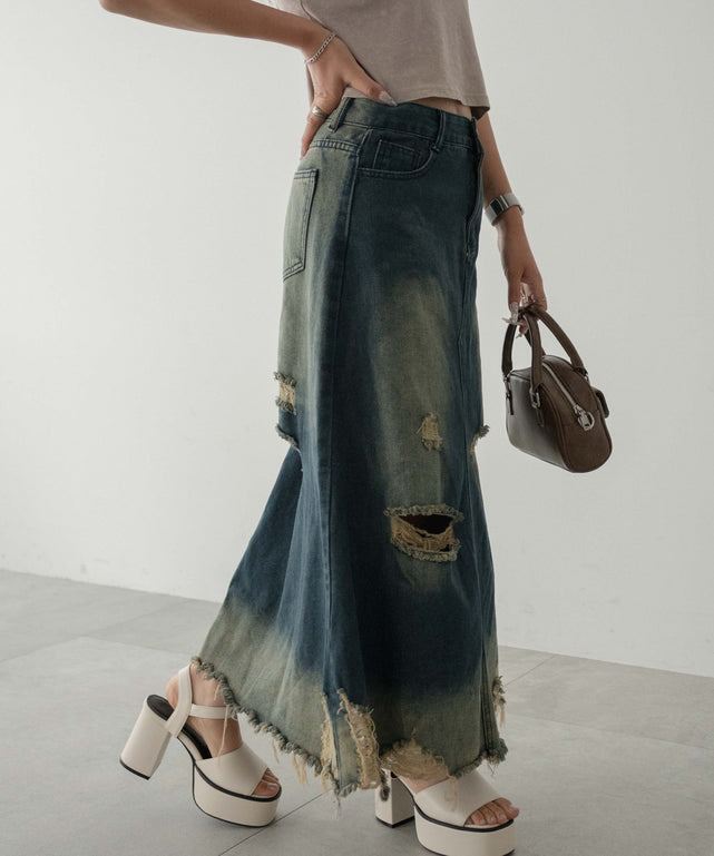 デニム モデル：155cm F着用