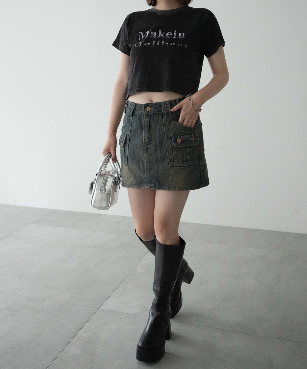 デニム モデル：155cm F着用