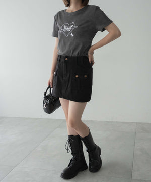 デニムブラック モデル：155cm F着用