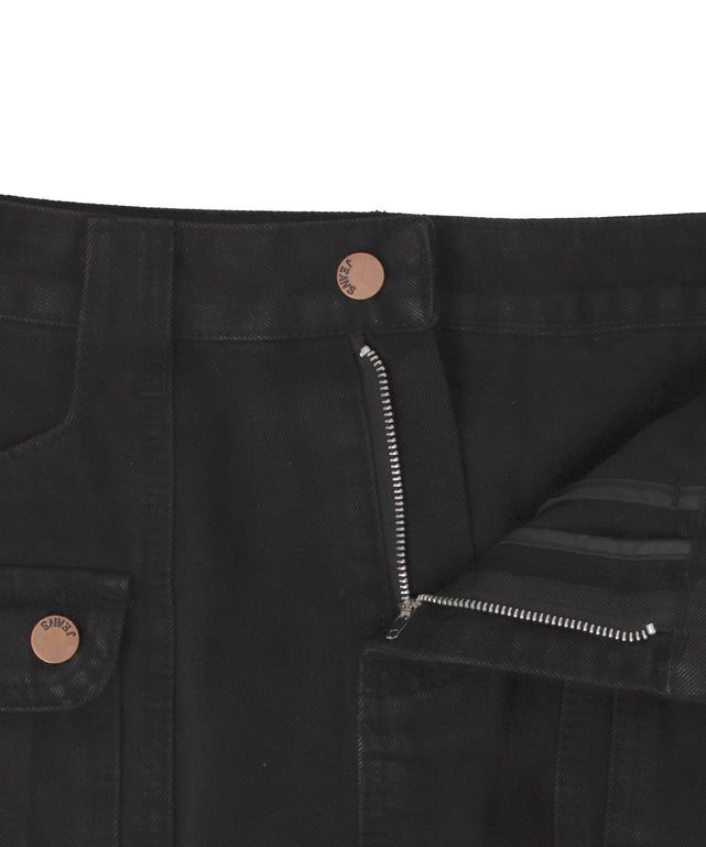 カーゴミニデニムスカート