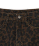 レオパードダメージミニスカパン