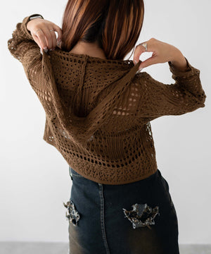 ブラウン　モデル：155㎝　F着用