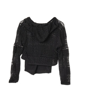 キャミSETかぎ編みショートカーデ